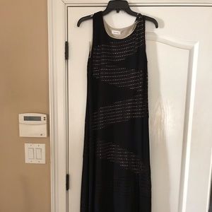 Beautiful Calvin Klein maxi for holiday event